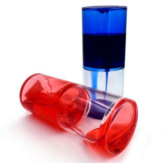 Set mit 2 Slime Timer gross 20cm BLAU+ROT