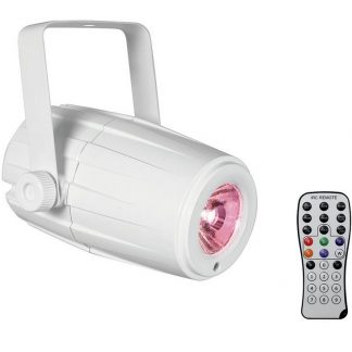 LED Farbwechselspot IRIS mit IR-Fernbedienung