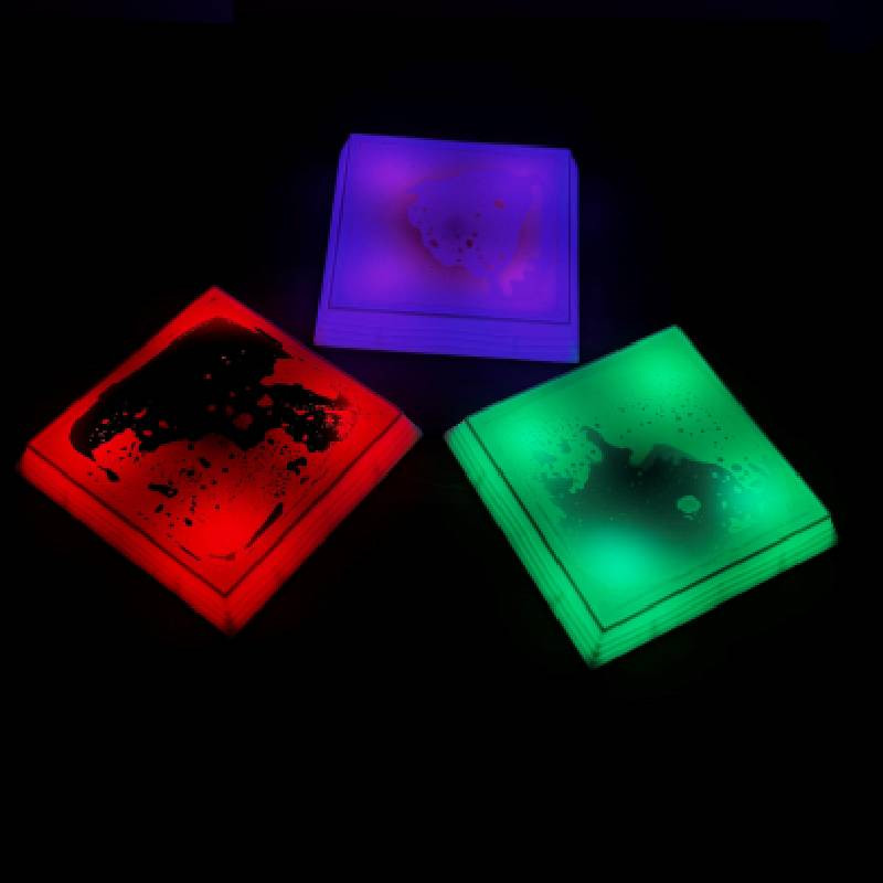 LED Liquid Floor Pod – Quadratisches 3er-Set – Bild 5
