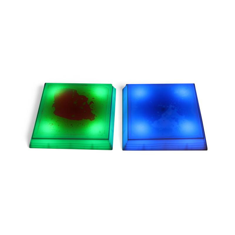 LED Liquid Floor Pod – Quadratisches 3er-Set – Bild 2
